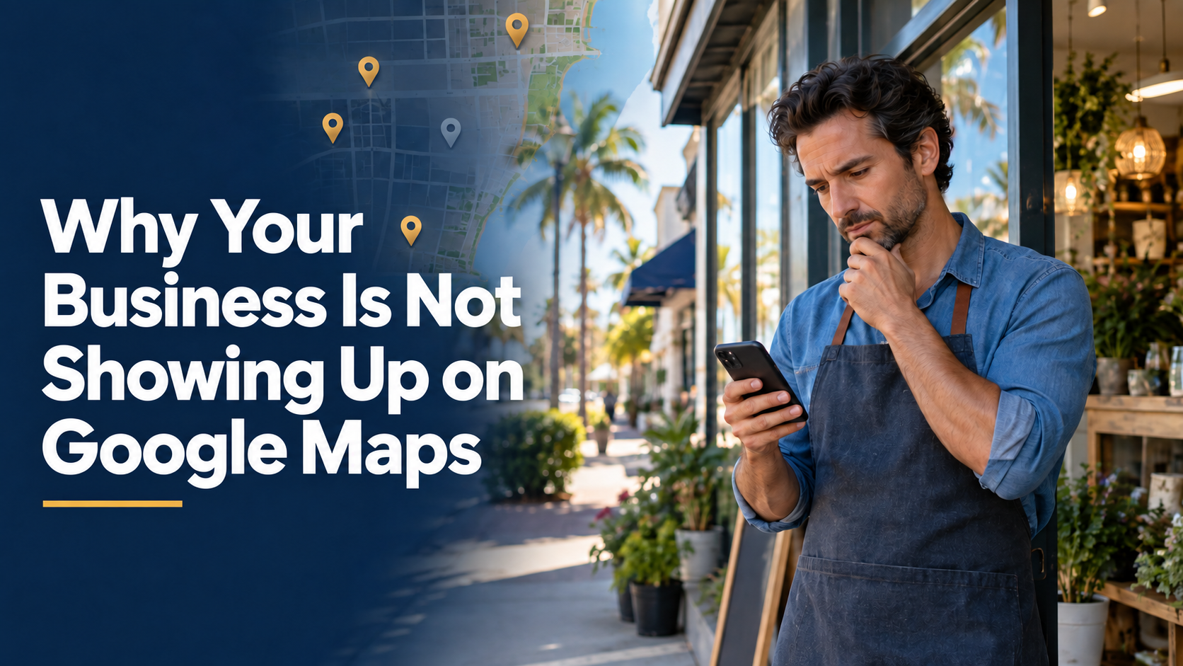 WHY YOUR BUSINESS IS NOT SHOWING UP ON GOOGLE MAPS